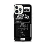 Greatest Barcelona Plays iPhone Case: Ending the 14yr Drought (1974)