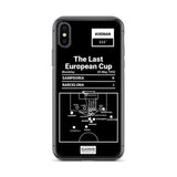 Greatest Barcelona Plays iPhone Case: The Last European Cup (1992)