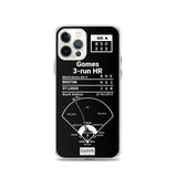 Greatest Red Sox Plays iPhone Case: Gomes 3-run HR (2013)