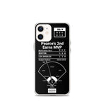 Greatest Red Sox Plays iPhone Case: Pearce's 2nd Earns MVP (2018)