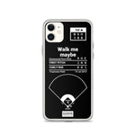 Greatest First Pitch Bloopers Plays iPhone Case: Walk me maybe (2013)