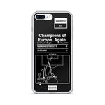 Greatest Chelsea Plays iPhone Case: Champions of Europe. Again. (2021)