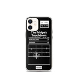 Greatest Bears Plays iPhone Case: The Fridge's Touchdown (1986)
