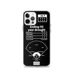 Greatest Cubs Plays iPhone Case: Ending 95 year drought (2003)