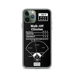 Greatest Reds Plays iPhone Case: Walk-Off Clincher (2010)