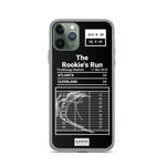 Greatest Browns Plays iPhone Case: The Rookie's Run (2018)