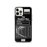 Greatest Browns Plays iPhone Case: The Rookie's Run (2018)