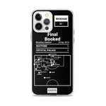 Greatest Crystal Palace Plays iPhone Case: Final Booked (2016)