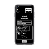Greatest Crystal Palace Plays iPhone Case: Final Booked (2016)