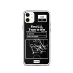 Greatest DC United Plays iPhone Case: First U.S. Team to Win (1998)
