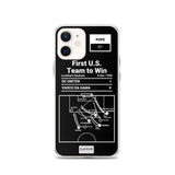 Greatest DC United Plays iPhone Case: First U.S. Team to Win (1998)