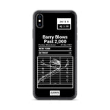 Greatest Lions Plays iPhone Case: Barry Blows Past 2,000 (1997)