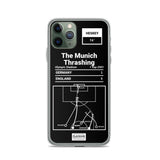 Greatest England Plays iPhone Case: The Munich Thrashing (2001)