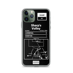 Greatest Everton Plays iPhone Case: Sharp's Volley (1984)