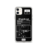 Greatest Fulham Plays iPhone Case: 40 yards out (2020)