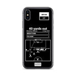 Greatest Fulham Plays iPhone Case: 40 yards out (2020)