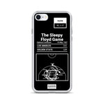 Greatest Warriors Plays iPhone Case: The Sleepy Floyd Game (1987)