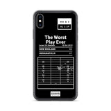 Oddest Colts Plays iPhone Case: The Worst Play Ever (2015)