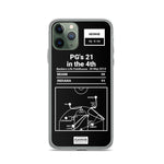 Greatest Pacers Plays iPhone Case: PG's 21 in the 4th (2014)