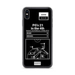 Greatest Pacers Plays iPhone Case: PG's 21 in the 4th (2014)