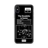 Greatest Inter Milan Plays iPhone Case: The Scudetto is home (2021)