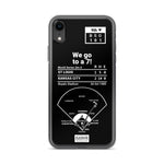 Greatest Royals Plays iPhone Case: We go to a 7! (1985)