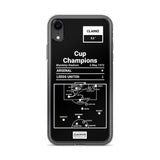 Greatest Leeds United Plays iPhone Case: Cup Champions (1972)