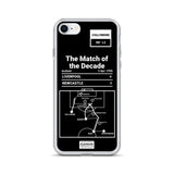 Greatest Liverpool Plays iPhone Case: The Match of the Decade (1996)