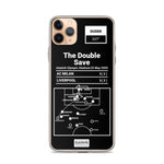 Greatest Liverpool Plays iPhone Case: The Double Save (2005)
