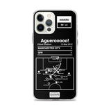 Greatest Manchester City Plays iPhone Case: Aguerooooo! (2012)