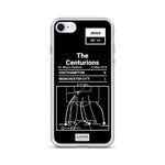 Greatest Manchester City Plays iPhone Case: The Centurions (2018)
