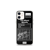 Greatest Dolphins Plays iPhone Case: The Miami Miracle (2018)