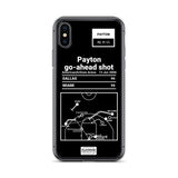 Greatest Heat Plays iPhone Case: Payton go-ahead shot (2006)
