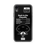 Greatest Brewers Plays iPhone Case: Back to the Playoffs (2008)