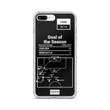 Greatest Newcastle Plays iPhone Case: Goal of the Season (2012)