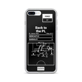 Greatest Newcastle Plays iPhone Case: Back to the PL (2017)