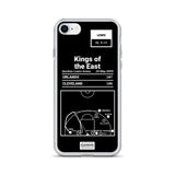 Greatest Magic Plays iPhone Case: Kings of the East (2009)