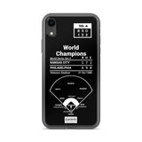 Greatest Phillies Plays iPhone Case: World Champions (1980)