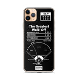 Greatest Pirates Plays iPhone Case: The Greatest Walk-Off (1960)