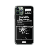 Greatest Portland Timbers Plays iPhone Case: Goal at the last minute (2013)