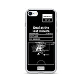Greatest Portland Timbers Plays iPhone Case: Goal at the last minute (2013)