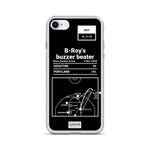 Greatest Trail Blazers Plays iPhone Case: B-Roy's buzzer beater (2008)