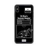 Greatest Trail Blazers Plays iPhone Case: B-Roy's buzzer beater (2008)