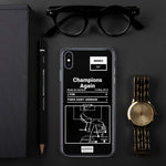 Greatest Paris Saint-Germain Plays iPhone Case: Champions Again (2013)