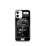 Greatest Paris Saint-Germain Plays iPhone Case: Silence in Le Classique (2017)