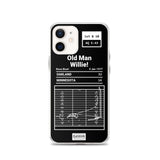 Greatest Raiders Plays iPhone Case: Old Man Willie! (1977)