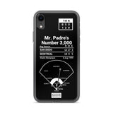 Greatest Padres Plays iPhone Case: Mr. Padre's Number 3,000 (1999)
