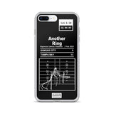 Greatest Buccaneers Plays iPhone Case: Another Ring (2021)