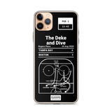 Greatest Lightning Plays iPhone Case: The Deke and Dive (2020)