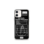 Greatest Titans Plays iPhone Case: He's back. Young's 99yd Drive (2009)